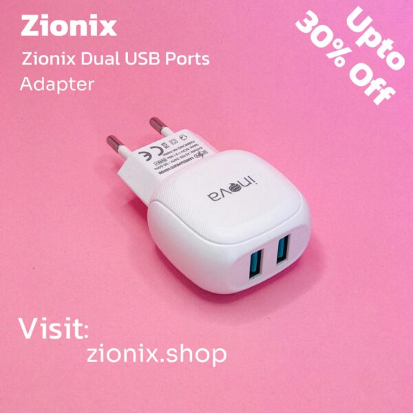 Zionix Dual USB Ports Adapter